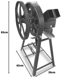 Engenho Moedor de Cana Fc105 com Rolo Inox sem Motor Copametal - 2