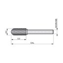 Ver imagem 3 de Lima Rotativa Topo Esférico 16 X 25mm - Dormer P80516.0x6.0