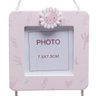 PORTA-RETRATO MADEIRA 3 FOTOS ROSA 7,5x7,5cm - 2