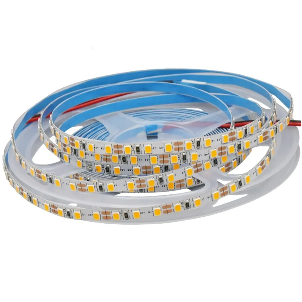 Ver imagem 5 de Fita Led 3528 120 Led's 5mm 5 Metros Ultra Fina Ip20 12v 12w Branco Quente 2700k