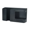Suporte Duplo Celular Controle Remoto Fixação Adesivo Parede:Preto - 1