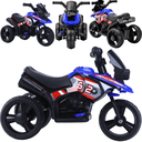 Ver imagem 2 de Moto Elétrica Infantil Bang Toys Neon Sprint Azul 6v