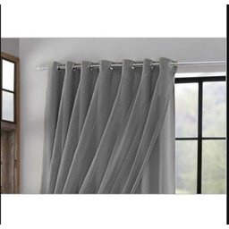 Cortina Blackout com Voal 10,00 x 2,30 Cinza - 3