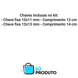 Duas Chaves De Boca Ou Fixa Tramontina Med. 10 11 12 13 Mm - 2