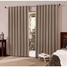 Cortina Blackout com Voal 10,00 x 2,50 Avelã - 2