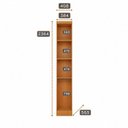 Ver imagem 3 de Guarda-Roupa Modulado de Canto Oblíquo 3 Portas 100% MDF Cairo