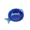 Conjunto 4 Bowls Cerâmica Peixe Ocean Azul 20x14cm - 3