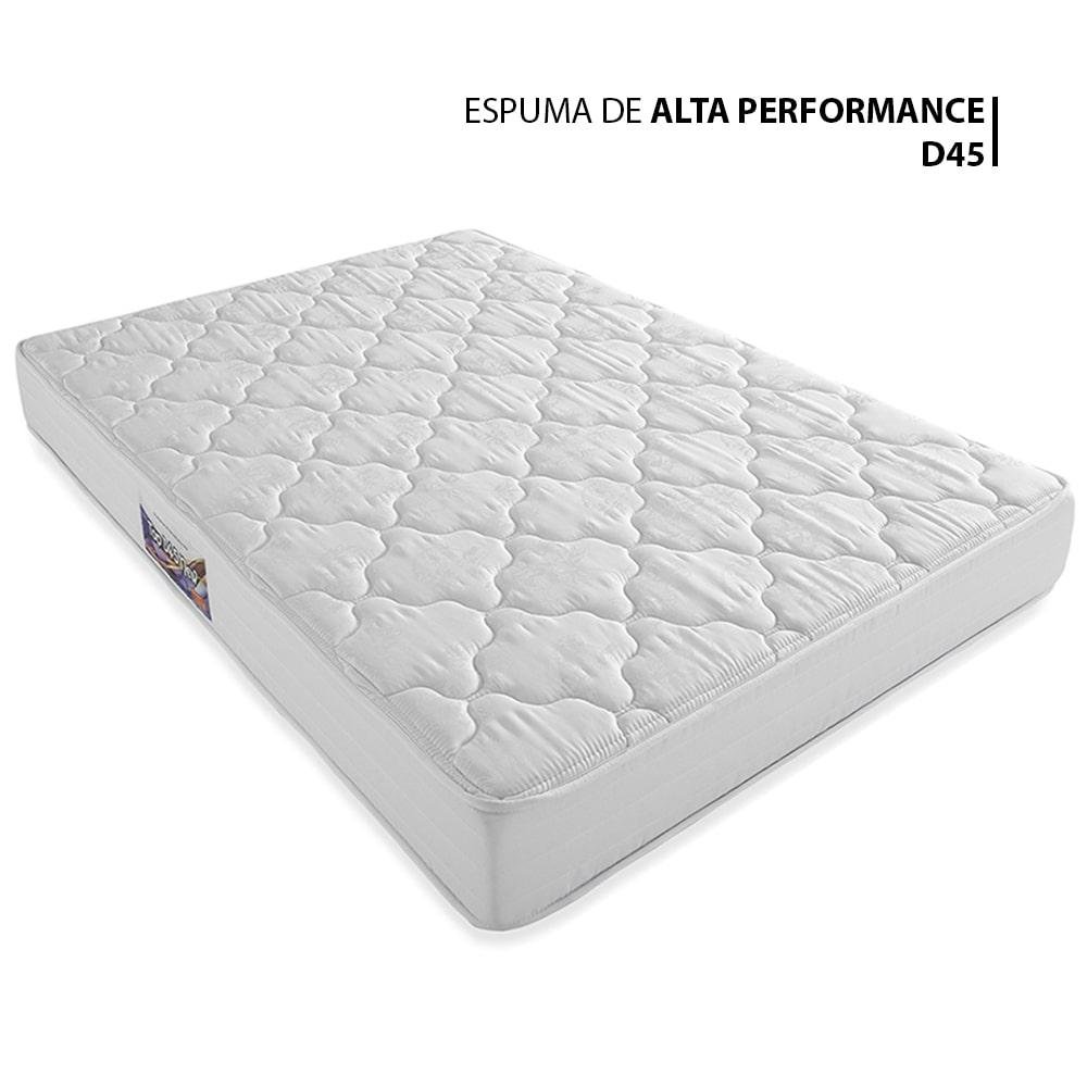 Colchão Casal Herval Top D45 New, 25x128x188 cm, Espuma D45 ...