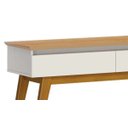 Ver imagem 2 de Aparador Classic 1.36 Nature com Off White - Imcal Móveis