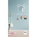Ver imagem 2 de Espelho Decorativo Infantil 43x44cm Branco Urso