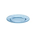 Ver imagem 2 de SOUSPLAT DE CRISTAL WOLFF PEARL AZUL 32x3cm