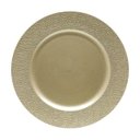 Ver imagem 1 de SOUSPLAT PLÁSTICO DOURADO 33x2cm