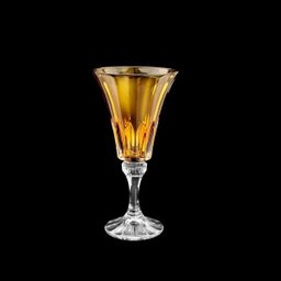 Conjunto 6 Taças Cristal Bohemia para Água Wellington Âmbar 280Ml - 2