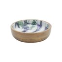 Ver imagem 2 de BOWL DE MADEIRA FLOWER 19,5x5cm