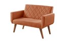 Ver imagem 1 de Poltrona Namoradeira 2 Lugares Anabelle Unidecor Terracota