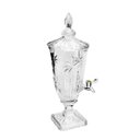 Ver imagem 2 de Suqueira Dispenser de Cristal Wolff Pé e Tampa Palm Tree 2l