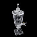 Ver imagem 3 de Suqueira Dispenser de Cristal Wolff Pé e Tampa Palm Tree 2l