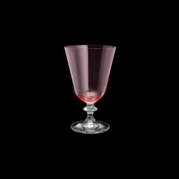 Conjunto 6 Taças de Cristal Bohemia para Vinho Bella Rosé Quartz 350M - 2