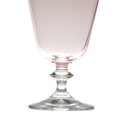 Conjunto 6 Taças de Cristal Bohemia para Vinho Bella Rosé Quartz 350M - 4