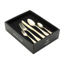 Ver imagem 2 de Faqueiro Wolff 30 Pcs de Inox Pvd Dourado Avalon C/Gift Box