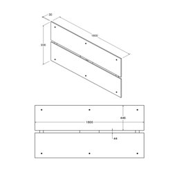 Rack Painel Ditália P/ Tv até 60 R-902 R-634 Cor:branco - 5