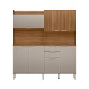 Ver imagem 1 de Cozinha Compacta Pitaya 7 Portas 2 Gavetas - Amendola Touch/Nude Prime Tx