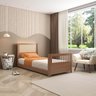 Cama Solteiro Juvenil Reversivel em Rattan com Led Wave Casatema MadeiraOriginals - 3