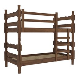 Beliche Madeira Maciça - vira 2 Camas - para Colchão 78/88 x 188cm Porto Multimóveis CR4138 - 4 Beliche Madeira Maciça - vira 2 Camas - para Colchão 78/88 x 188cm Porto Multimóveis CR4138 - 4