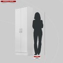 Ver imagem 5 de Armário Multiuso 2 Portas 5 Prateleiras Golden 