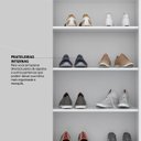 Ver mais imagens de Armário Multiuso 2 Portas 5 Prateleiras Golden 