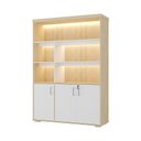 Ver imagem 6 de Estante Artany com LED - Carvalho/Branco