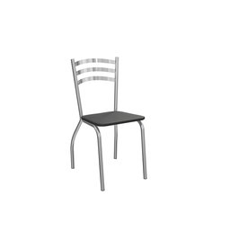 Conjunto Sala de Jantar 1 Mesa Tampo Vidro Redondo 4 Cadeiras Portugal - 3
