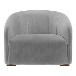 Poltrona Decorativa Julia - Cinza - 2