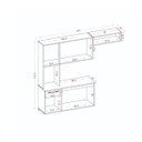 Ver imagem 4 de Cozinha Compacta Armario Carol com Balcão - Aramóveis:atacama/branco