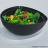 Saladeira Triangular Tigela 3,5l Cozinha Plástico Saladas Preta Essential Coza - 2