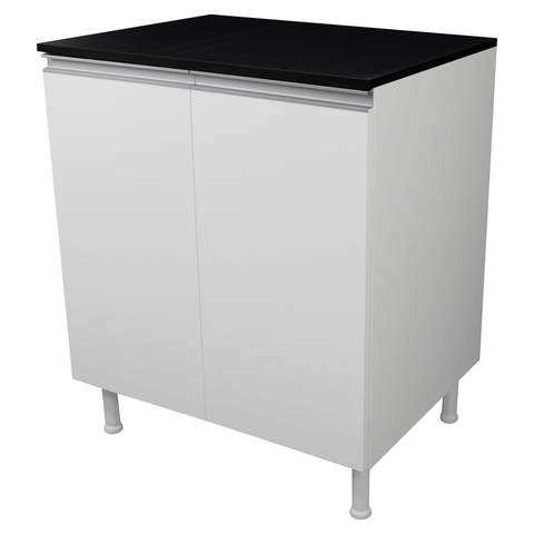 Balcão Multiuso 70cm 100% Mdf 2 Portas com Tampo para Cozinha