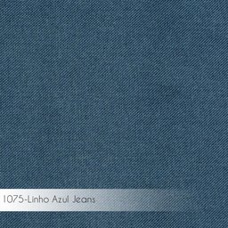 Cadeira de Jantar Decorativa Base Aço Preto Javé Linho Azul Jeans - Gran Belo - 4 Cadeira de Jantar Decorativa Base Aço Preto Javé Linho Azul Jeans - Gran Belo - 4