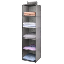 Sapateira Organizador Cabideiro Guarda Roupa Armario 5 Prateleiras Multiuso Closet - 7