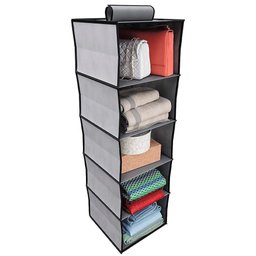 Sapateira Organizador Cabideiro Guarda Roupa Armario 5 Prateleiras Multiuso Closet - 4