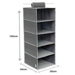 Sapateira Organizador Cabideiro Guarda Roupa Armario 5 Prateleiras Multiuso Closet - 3