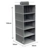 Sapateira Organizador Cabideiro Guarda Roupa Armario 5 Prateleiras Multiuso Closet - 3