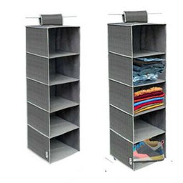 Sapateira Organizador Cabideiro Guarda Roupa Armario 5 Prateleiras Multiuso Closet - 2