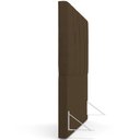 Ver imagem 7 de Cabeceira Cama Box Casal Queen 160cm Aura Suede W01 Marrom - Mpozenato