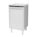 Ver imagem 1 de Balcão de Lavanderia 100% Mdf 1 Porta com Tanque 30lt