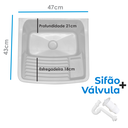 Ver imagem 3 de Balcão de Lavanderia 100% Mdf 1 Porta com Tanque 30lt