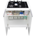 Ver imagem 4 de Balcão para Fogão Cooktop 60cm 100% Mdf 2 Portas para Cozinha