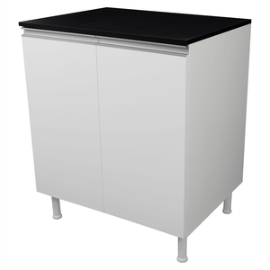 Balcão Multiuso 60cm 100% Mdf 2 Portas com Tampo para Cozinha
