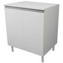 Ver imagem 1 de Balcão Multiuso 70cm 100% Mdf 2 Portas com Tampo para Cozinha