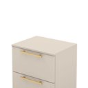 Ver imagem 6 de Mesa Cabeceira Quarto 50cm com 2 Gavetas Magna V01 - D’Rossi