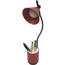 Ver imagem 1 de Luminaria de Mesa Articulada Iluminado Led Porta Objetos Flexivel Touch Abajur Organizador 3 Cores